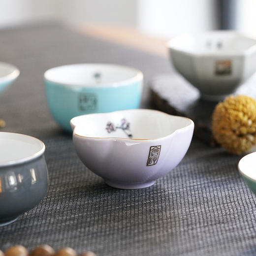 西泠印社 且茶且印▪社长杯茶杯套装礼盒 商品图2