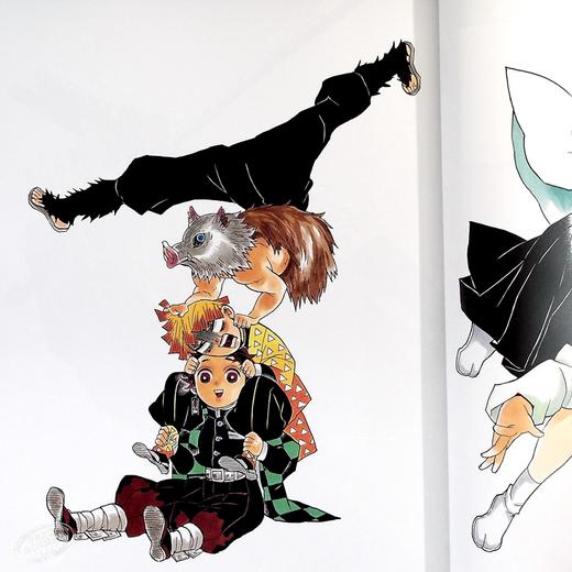 预售 【中商原版】鬼灭之刃 吾峠呼世晴画集 几星霜 日文原版 鬼滅の刃 吾峠呼世晴画集 幾星霜 商品图2