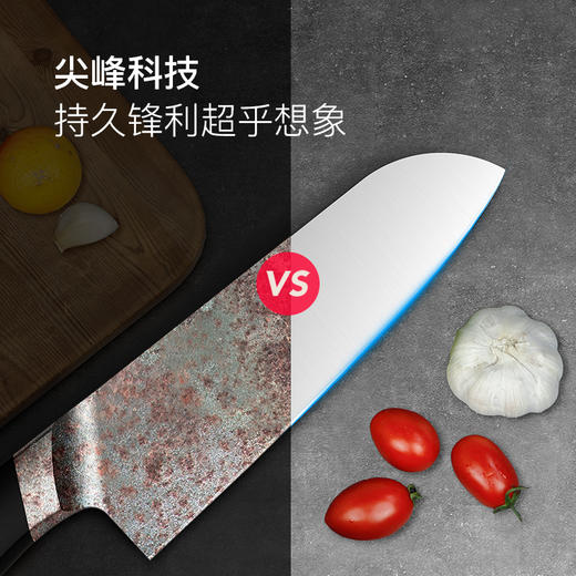 康巴赫旗舰店菜刀家用刀具厨师专用不锈钢水果刀锋利厨师刀 商品图2