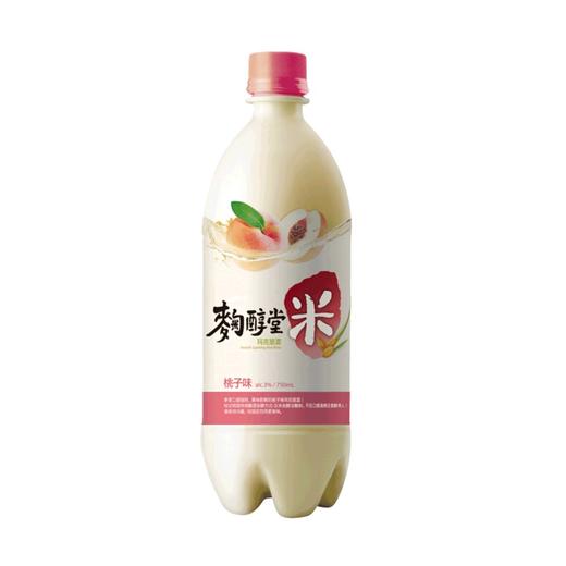 麴醇堂 3%vol 桃子味 玛克丽米酒 750ml 韩国进口 商品图3