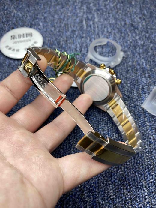 ROLEX劳力士 宇宙计时型 迪通拿金面间金款 改装Cal.4130自动机械计时机芯 商品图7