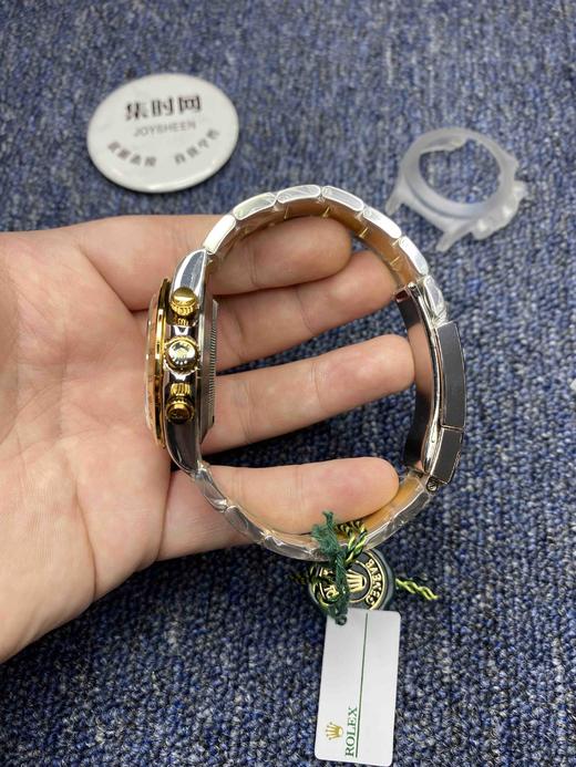 ROLEX劳力士 宇宙计时型 迪通拿金面间金款 改装Cal.4130自动机械计时机芯 商品图4