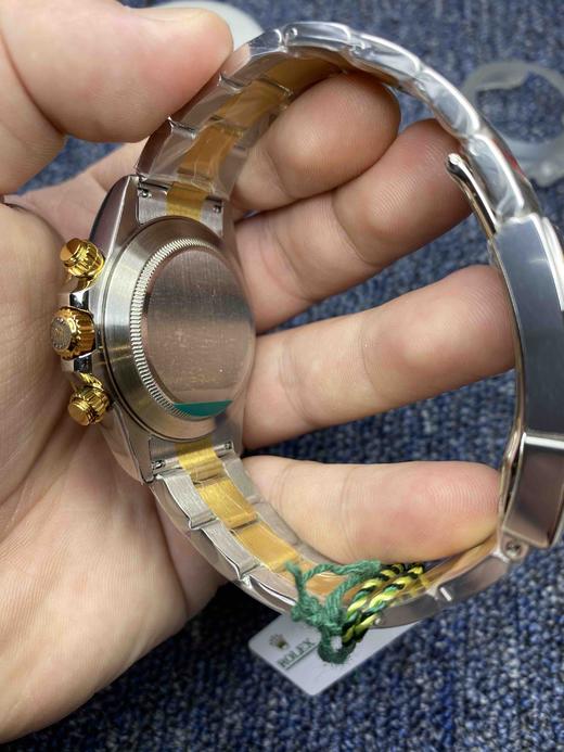 ROLEX劳力士 宇宙计时型 迪通拿金面间金款 改装Cal.4130自动机械计时机芯 商品图5