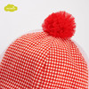 moimoln小云朵童装夏季新款女宝帽子可爱鸭舌帽格纹儿童圆顶帽LPM1IACA04 商品缩略图1