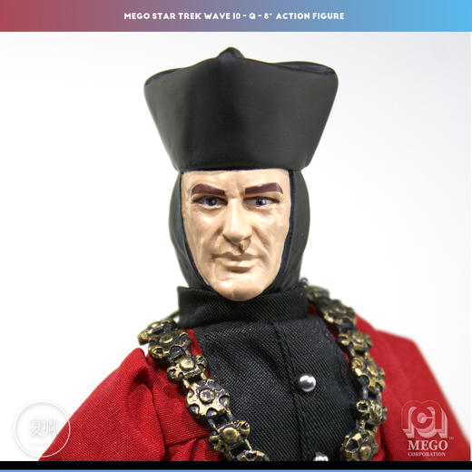 现货 Mego 星际迷航 下一代 TNG 8英寸 挂卡 可动人偶 商品图11