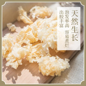 万物本草精品不熏硫银耳 胶质浓稠 无根