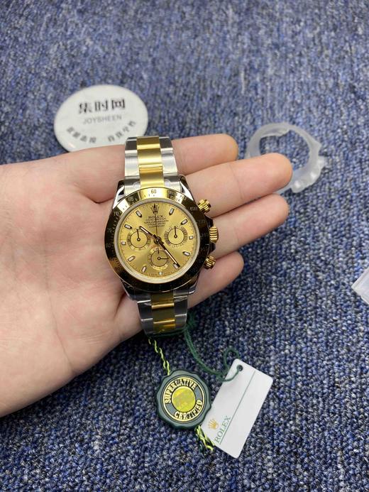 ROLEX劳力士 宇宙计时型 迪通拿金面间金款 改装Cal.4130自动机械计时机芯 商品图8
