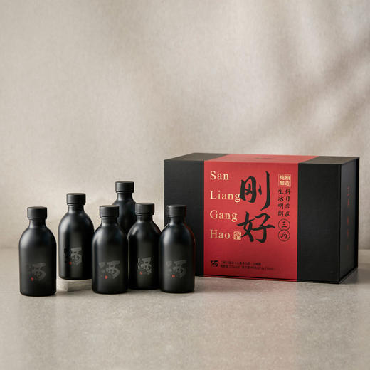 【豆子兑换】三两53°vol新年礼盒(酱香型白酒*6瓶） 商品图0