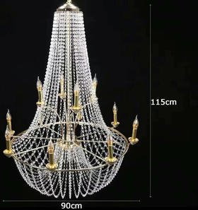 8+4铁艺吊灯【运费自理】