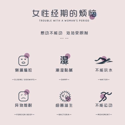 【已下架】【秒杀专场】酉每女子 | 活性酶卫生棉条分装组合小样 2支小流量+2支大流量（不支持无理由退换）[福利品] 商品图5
