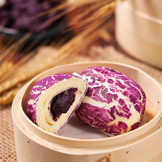 【象形紫薯包】1包*6只*45g