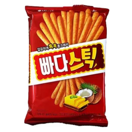 乐天 黄油椰子味条状饼干85g  商品图0