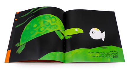 【宝莉爹书单】Little White Fish 小白鱼8册 英文原版获奖绘本 比利时国宝级大师 【2-6岁适读，送音频】 商品图3