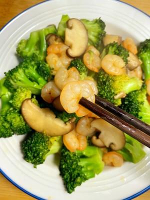 低卡减脂的虾仁+西兰花 商品图0