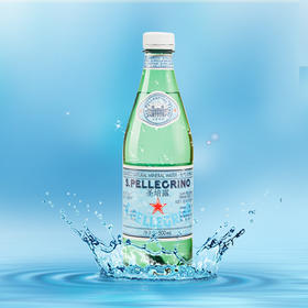 意大利进口圣培露 500ml*24瓶 含气天然气泡水 矿物质水 饮用水 整箱