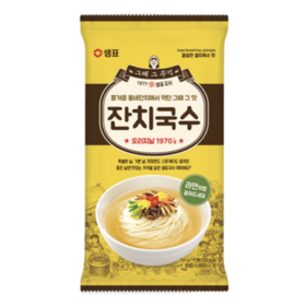 샘표 잔치국수1인분101g