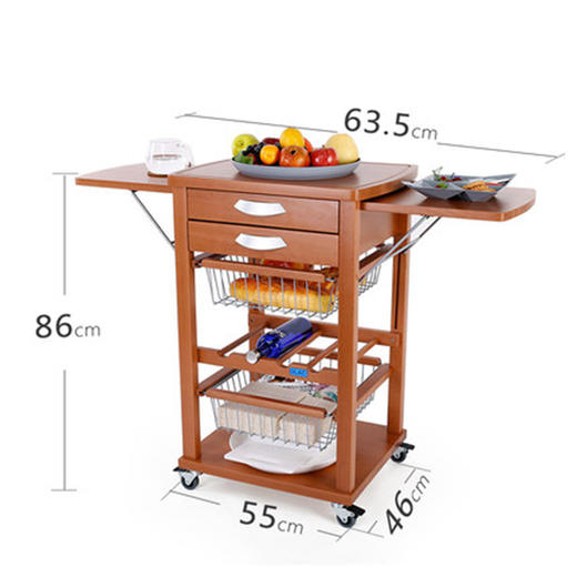 果蔬收纳推车 商品图3