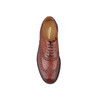 断码特价45码——英国原产翼型雕花布洛克男士牛津正装鞋Harrold 哈罗德--红棕色 商品缩略图4