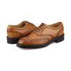 限时特价——英国原产翼型雕花布洛克男士牛津正装鞋Harrold 哈罗德-黄褐色 商品缩略图7