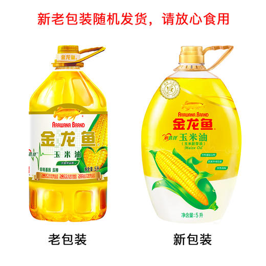 【疫情管控地区停发】金龙鱼玉米油5L（新老包装随机发货） 商品图1