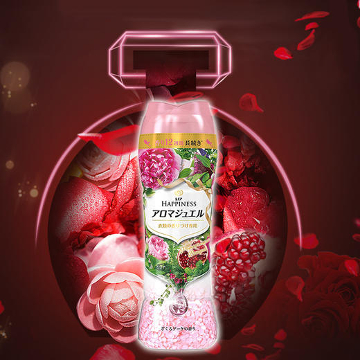 日本原装宝洁P&G留香珠持久香味含柔顺剂 石榴花香颗粒 520ml（860147） 商品图1