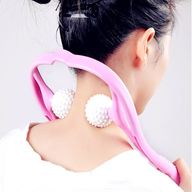 【买一送一】家用颈椎按摩器 肩颈按摩器夹脖子双球仿真人揉捏-麻雀家居