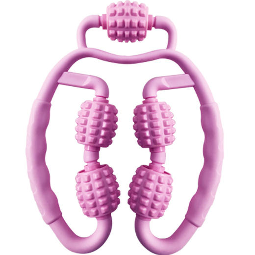 升级版5轮环形夹腿滚轮 按摩器女健身小腿肌肉腿部放松器材SHOU腿神器 商品图4