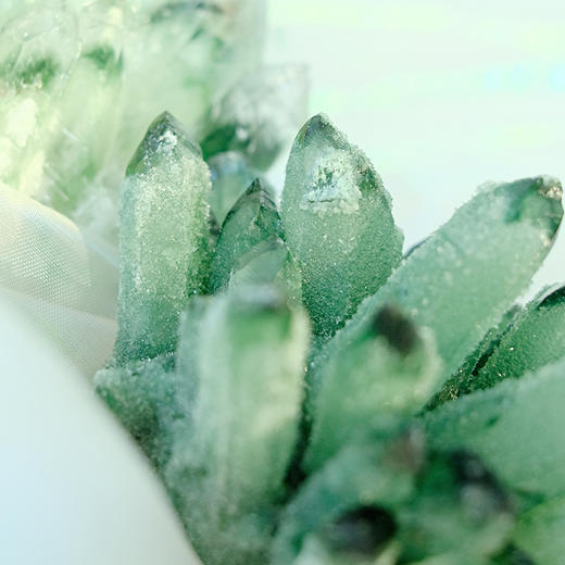 科鲁兹绿幽灵晶簇摆件 商品图1