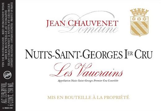 肖纳酒庄夜圣乔治一级武恩园干红2013/2017 Domaine Jean Chauvenet Nuits-Saint-Georges 1er cru "Les Vaucrains" 商品图1