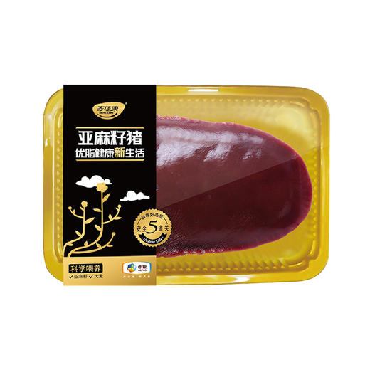 【赠送梅花肉丝100克】家佳康亚麻籽猪肉猪肝200克 商品图0