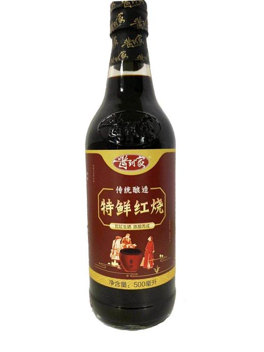 特鲜红烧酱油500ML一瓶-JF 商品图0