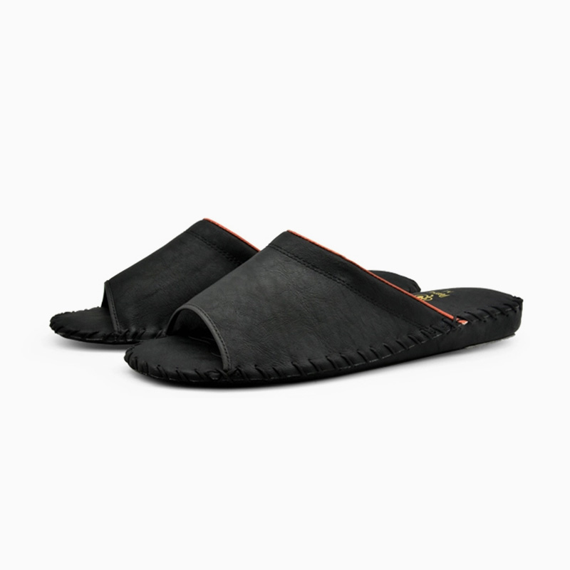 日本Pansy 静音防滑情侣手工家居拖鞋 9723