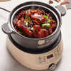 【小程序】小熊电砂锅煲汤锅电炖锅电炖盅养生锅 炖汤锅 煮粥锅 焖锅 分体式陶瓷双锅2L+4L DSG-B40J3 商品缩略图4