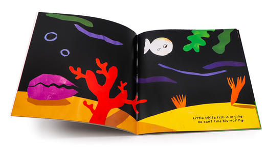 【宝莉爹书单】Little White Fish 小白鱼8册 英文原版获奖绘本 比利时国宝级大师 【2-6岁适读，送音频】 商品图5