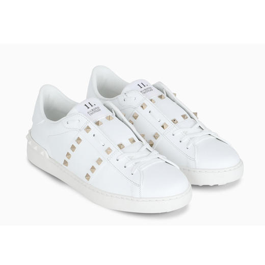 VALENTINO 华伦天奴 男士板鞋 白色 VY2S0931BHS 0BO 商品图1