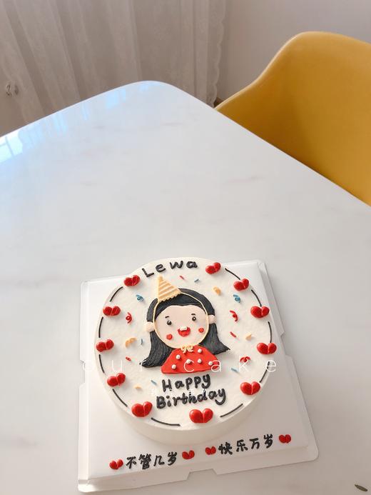 女生中长发手绘（多款式）-低糖处理无添加 商品图5