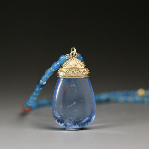 中古琉璃坠“听涛”项链 商品图6