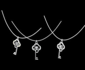 ECUPL字母锁骨项链