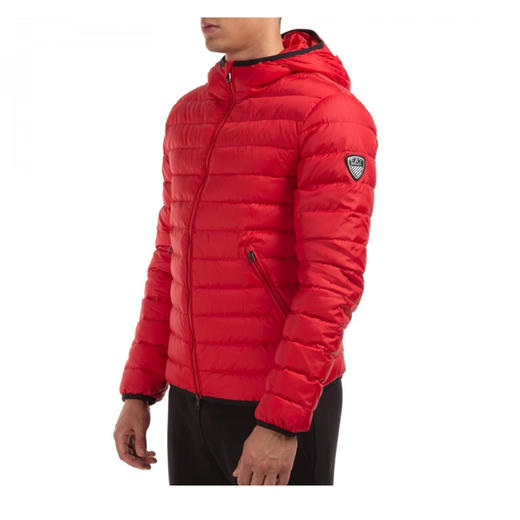 ARMANI 阿玛尼 男士 连帽薄款羽绒服 红色 6HPB16 PN22Z 1451 商品图2