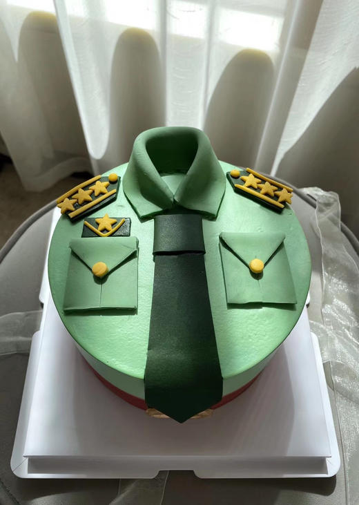 最可爱的人（有部分翻糖元素，请提前预定。军衔可改动。军服警服均可） 商品图3