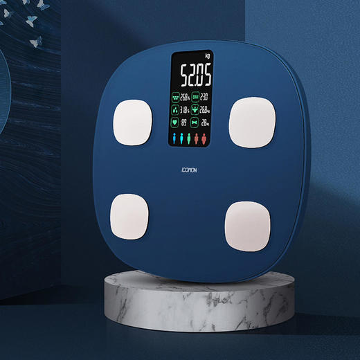 【陪你做身材的设计师】ICOMON沃莱S3-智慧升级大屏体脂秤APP同步33项核心身体数据4.8寸大屏幕 商品图3