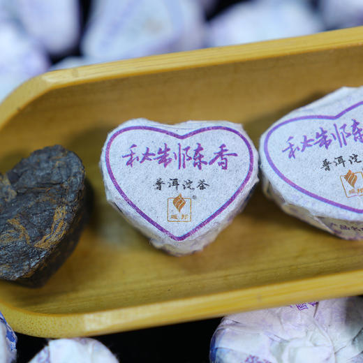 域邦心形秘制普洱沱（普洱茶熟茶） 商品图3