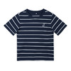 【纯棉条纹T】童装条纹短袖T恤男童2021夏新款圆领薄款打底上衣 商品缩略图7