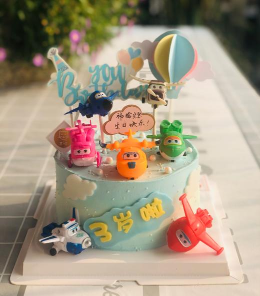 超级飞侠蛋糕（数字可换） 商品图0