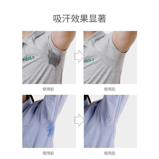 FaSoLa高分子腋下贴（20片）轻薄款 夏季超薄隐形止汗衣贴防腋窝汗液渍无痕垫 商品图2