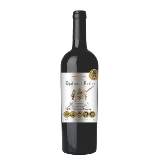 [红酒]法国 罗宾城堡金奖干红葡萄酒15度750ml 商品图0