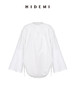 HIDEMI 简约褶皱抽绳设计感衬衫 商品缩略图4
