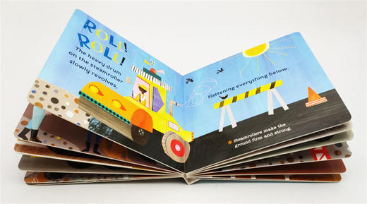 你好科学小世界 建筑工地 英文原版 Hello World Construction Site 幼儿英语科普百科绘本 STEM启蒙图画书 英文版早教认知纸板书 商品图2