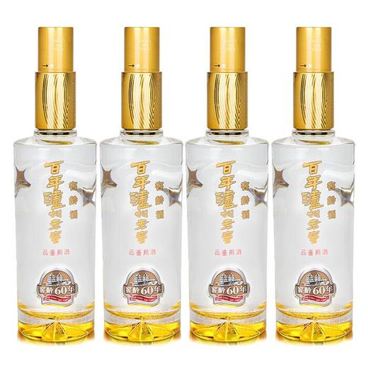 【推荐】泸州老窖 窖龄60年 品鉴 38度 485ml *4 浓香型白酒  组合装 商品图0