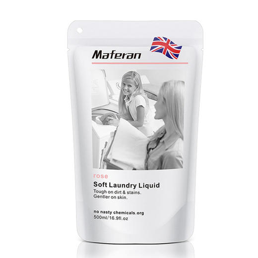 美芙然玫瑰柔顺洗衣液500ml【LY】 商品图2